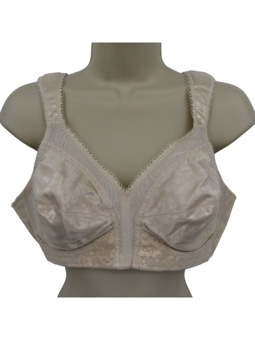 Underscore 38B 4185 Comfort Strap Beige Cream Full Coverage Wireless Bra